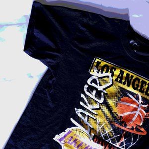 Ultra Game Lakers Large T-Shirt